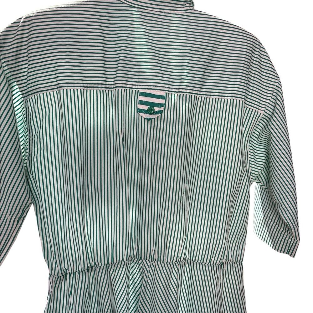 Striped Green Dress - Picture 2 of 6